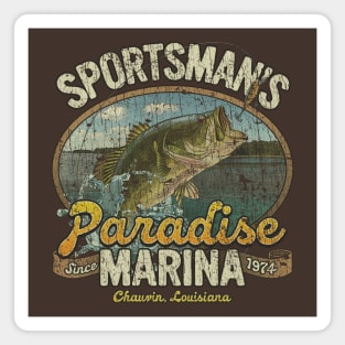 Sportsman's Paradise Marina 1974 Magnet